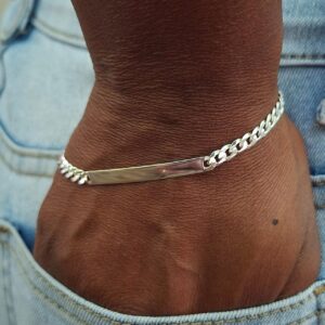 ID bracelet curb 5mm