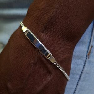 ID bracelet curb