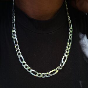 8mm figaro chain