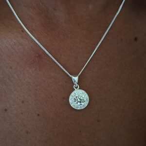 round cubic zirconia set