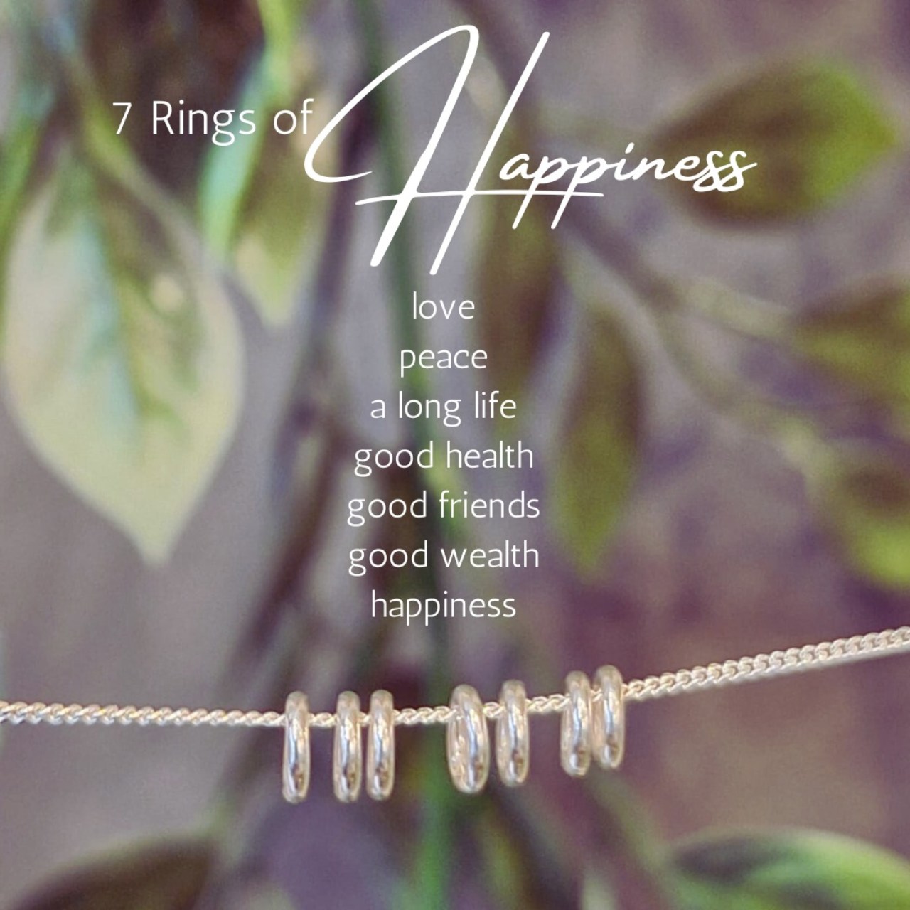 7 Rings of Happiness Set