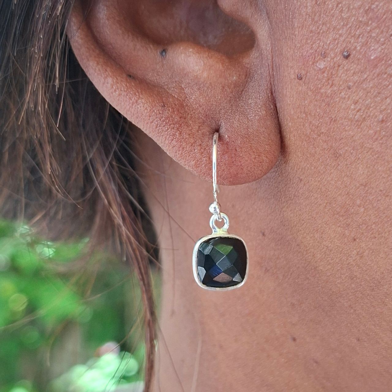 onyx earrings