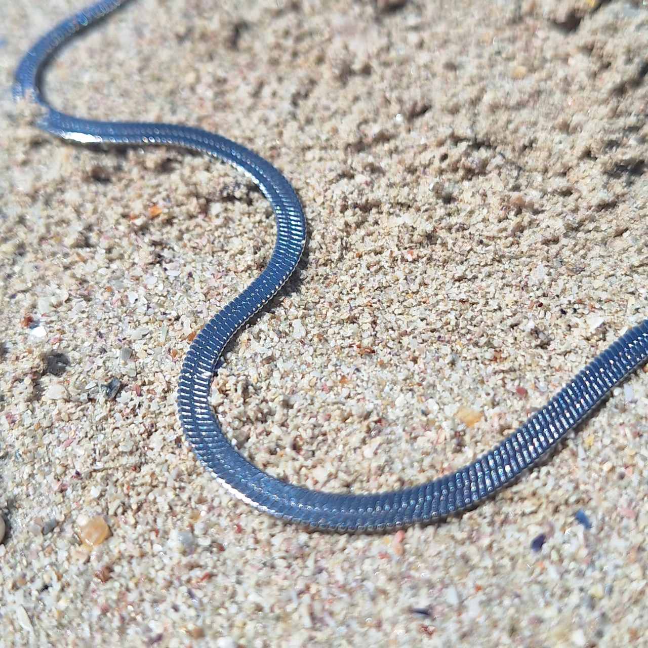 flat snake chain