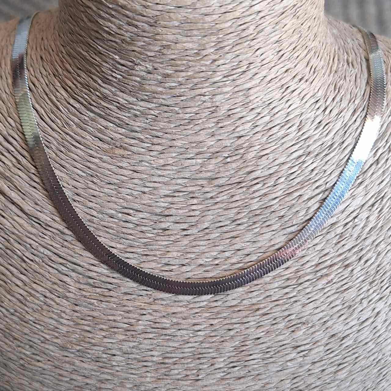 flat snake chain