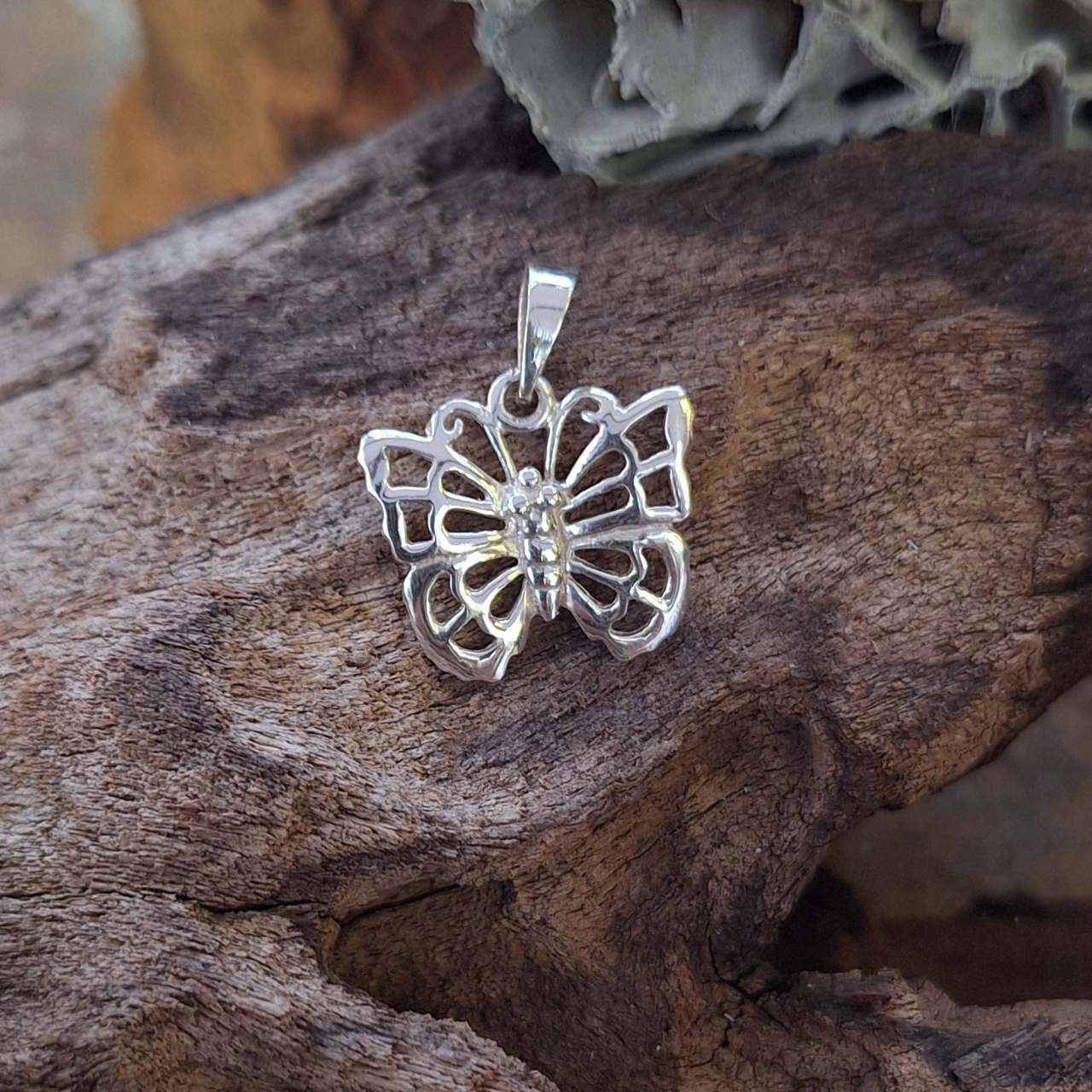 Detailed Butterfly Charm