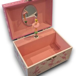 Musical Jewellery Box with Dancing Ballerina