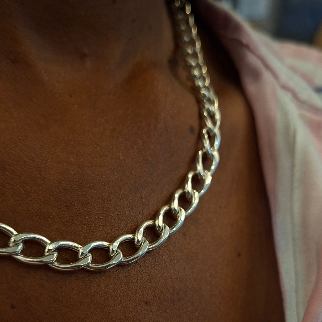 Open Curb Chain