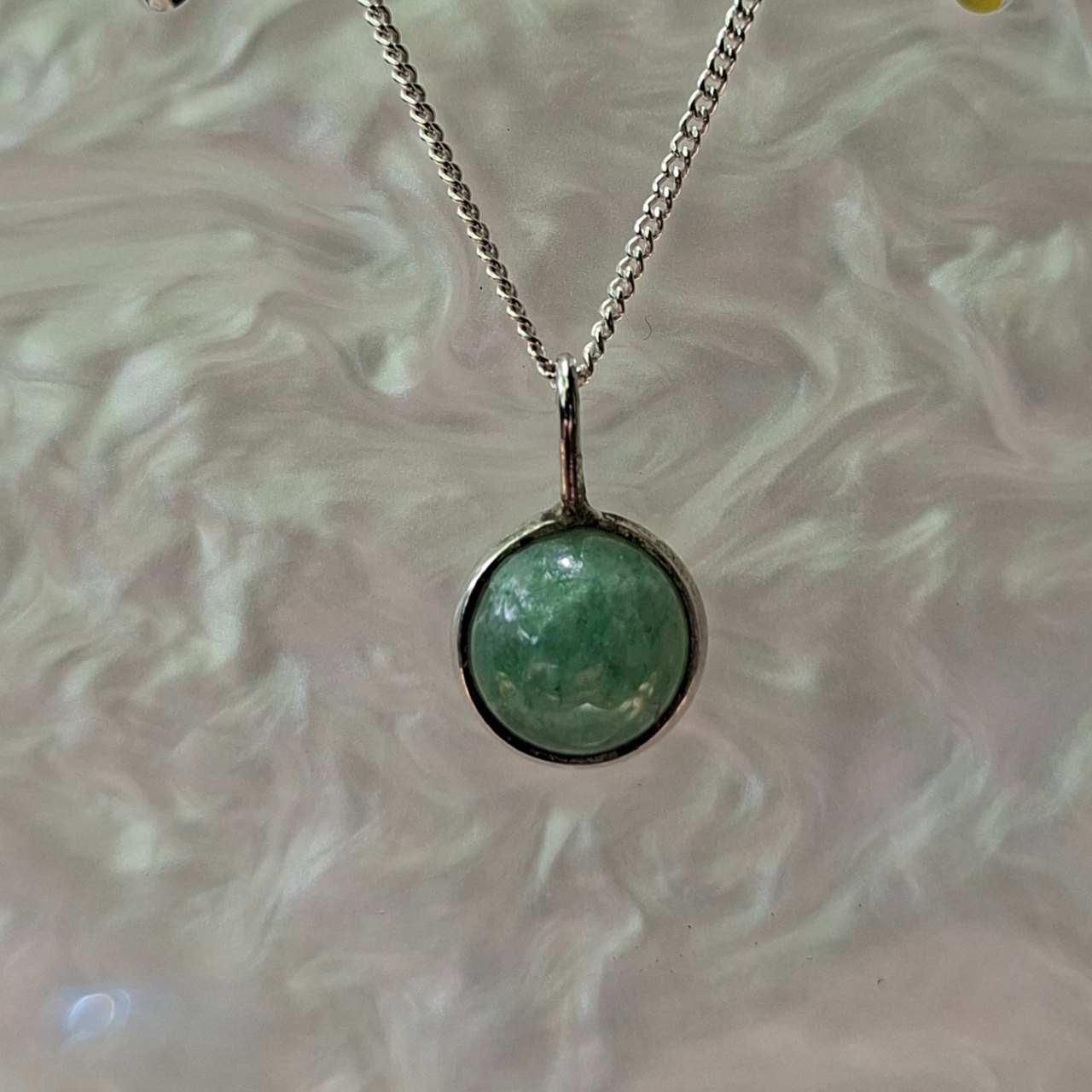 handmade aventurine set