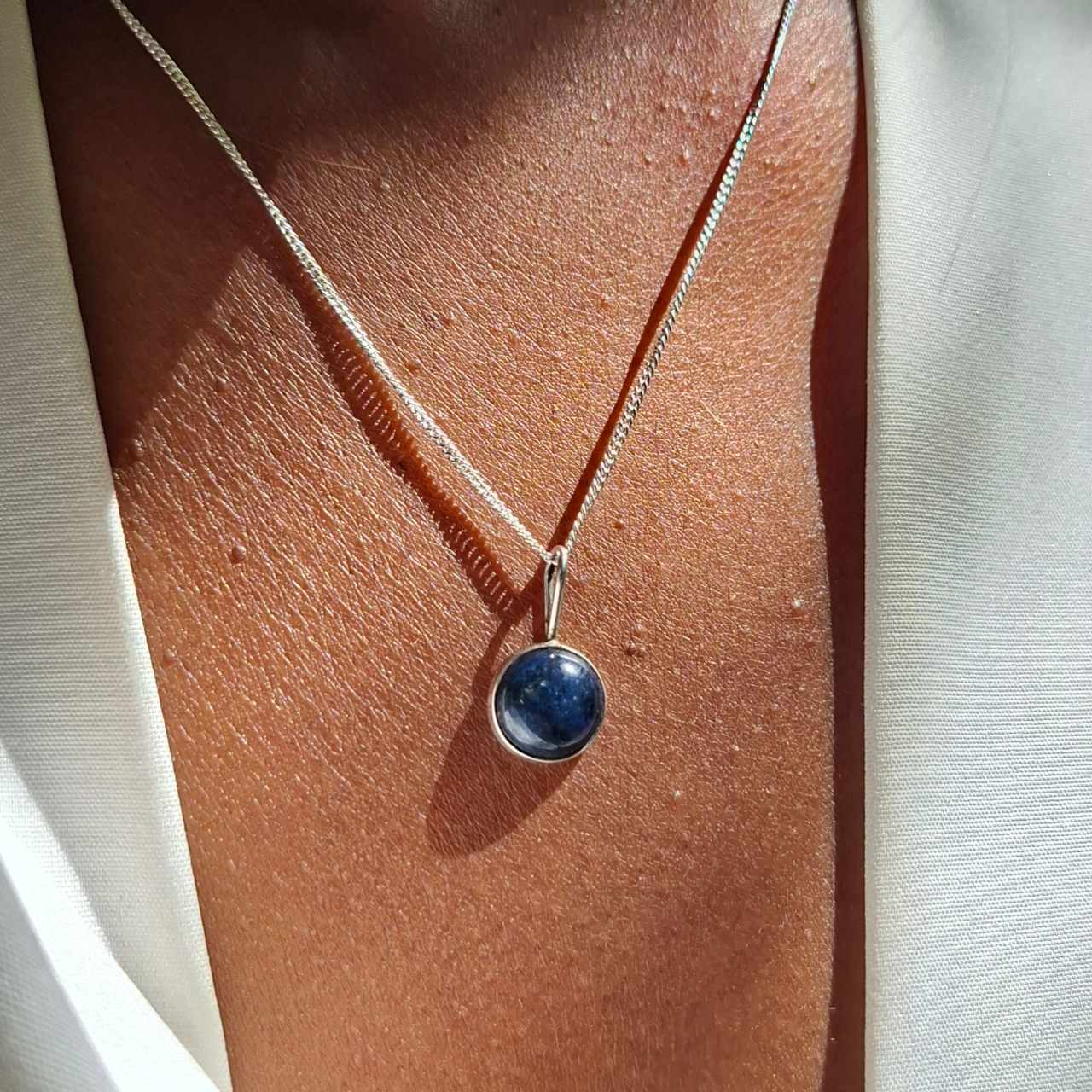 handmade sodalite set
