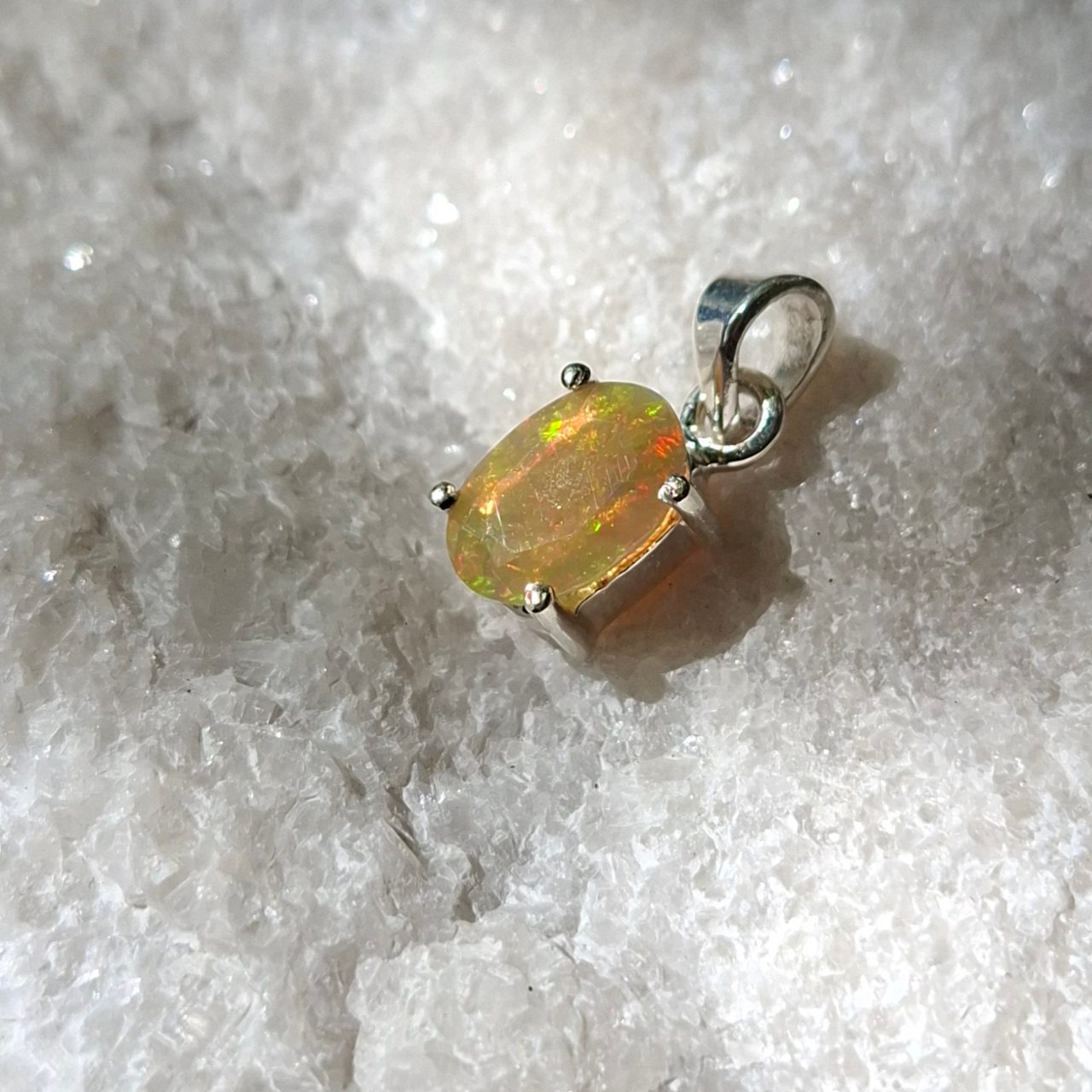 opal pendant