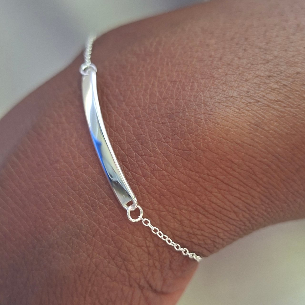 fine ID bracelet rolo