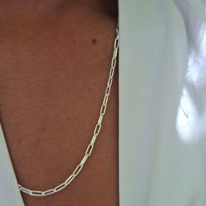 paperclip chain 55cm
