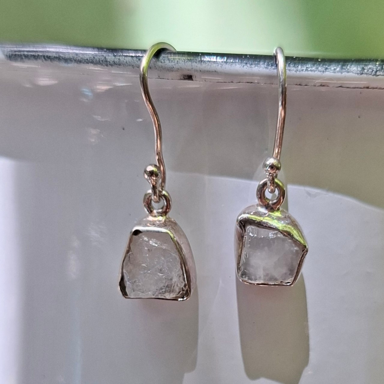Moonstone Rough Earrings