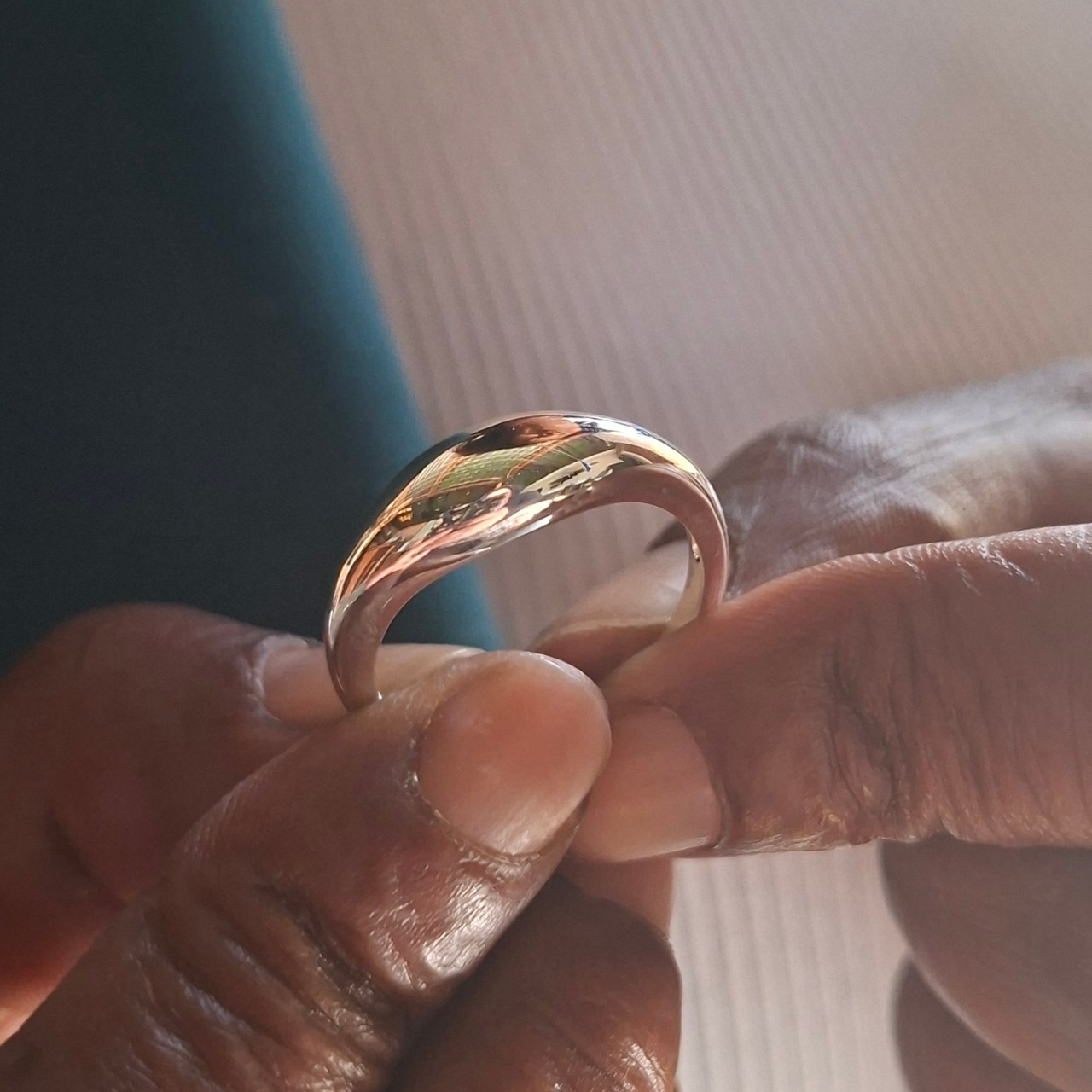 chunky tapered ring