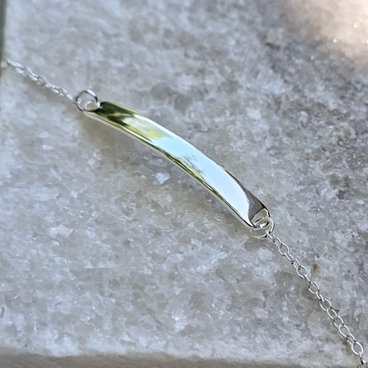 fine ID bracelet rolo