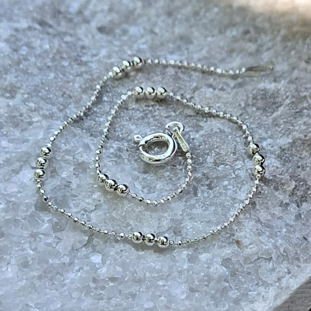 triple bead bracelet