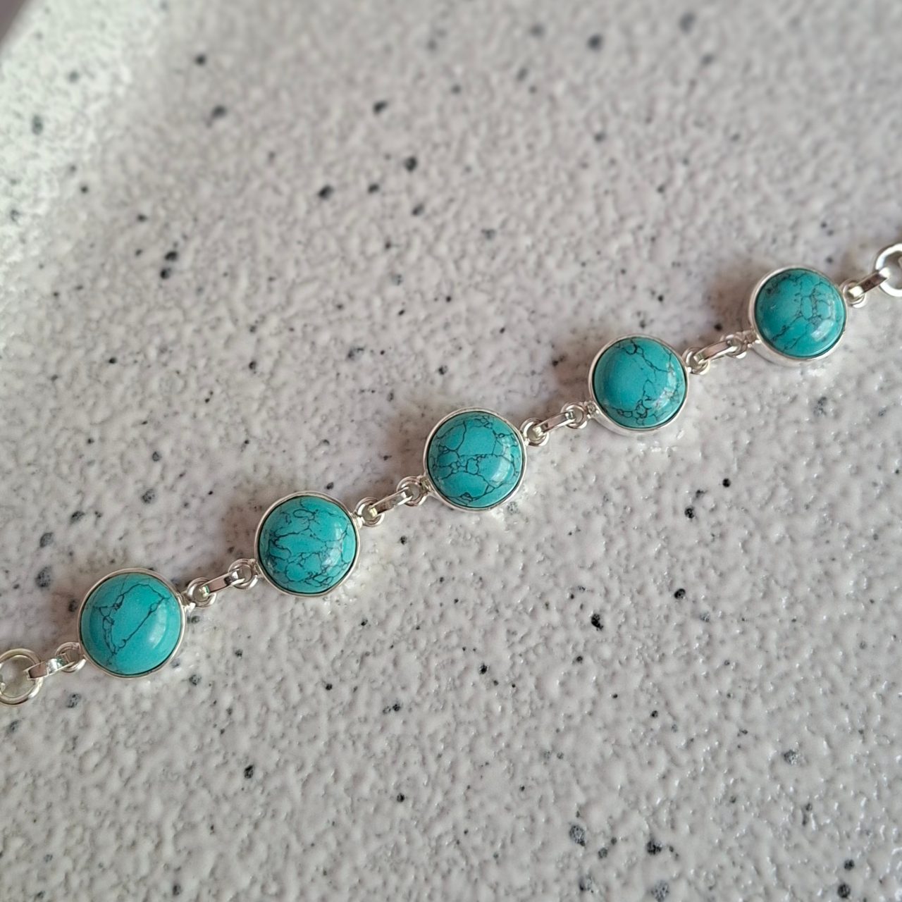 Chunky Turquoise Bracelet