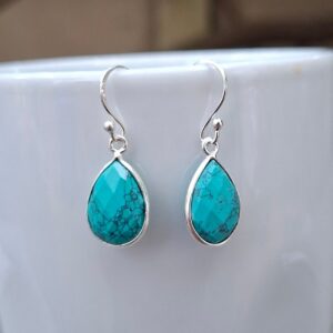 Turquoise Teardrop Earrings