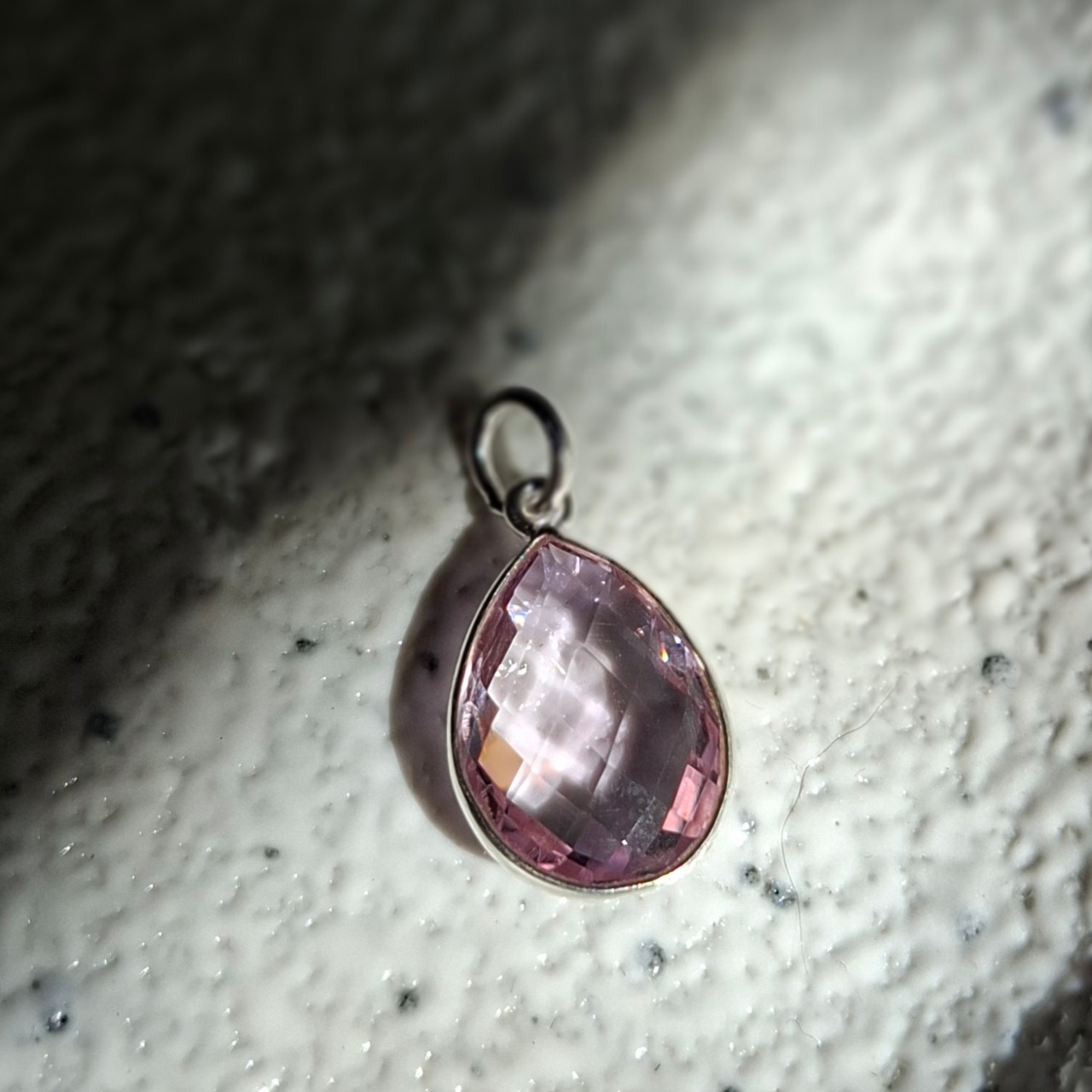 Amethyst Teardrop Pendant