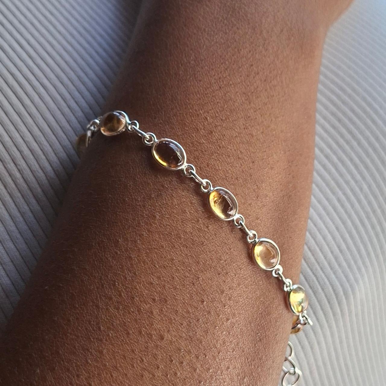 citrine bracelet