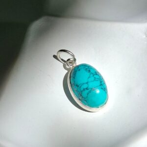 Turquoise Oval Pendant