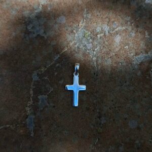Cross Pendant 12mm