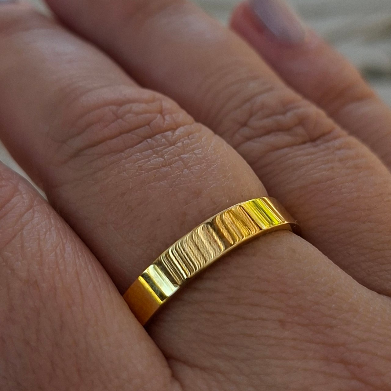 Gold Flat Band SS