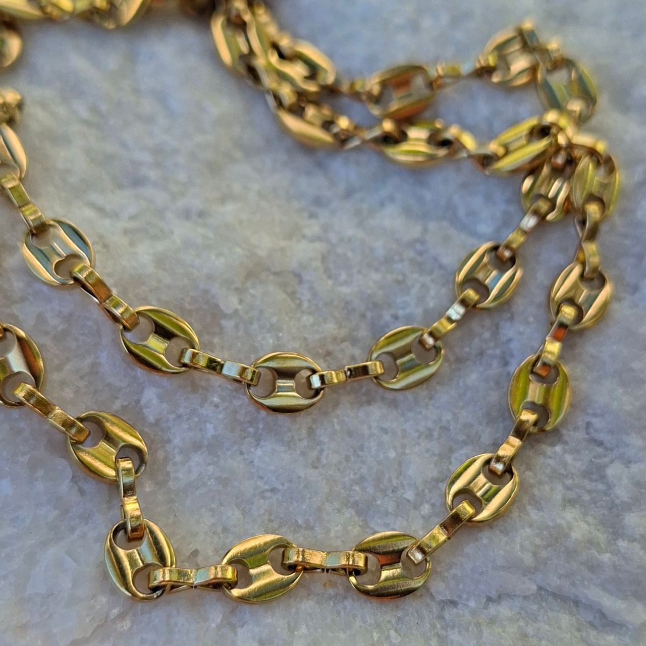 Coffee Bean Chain Gold SS