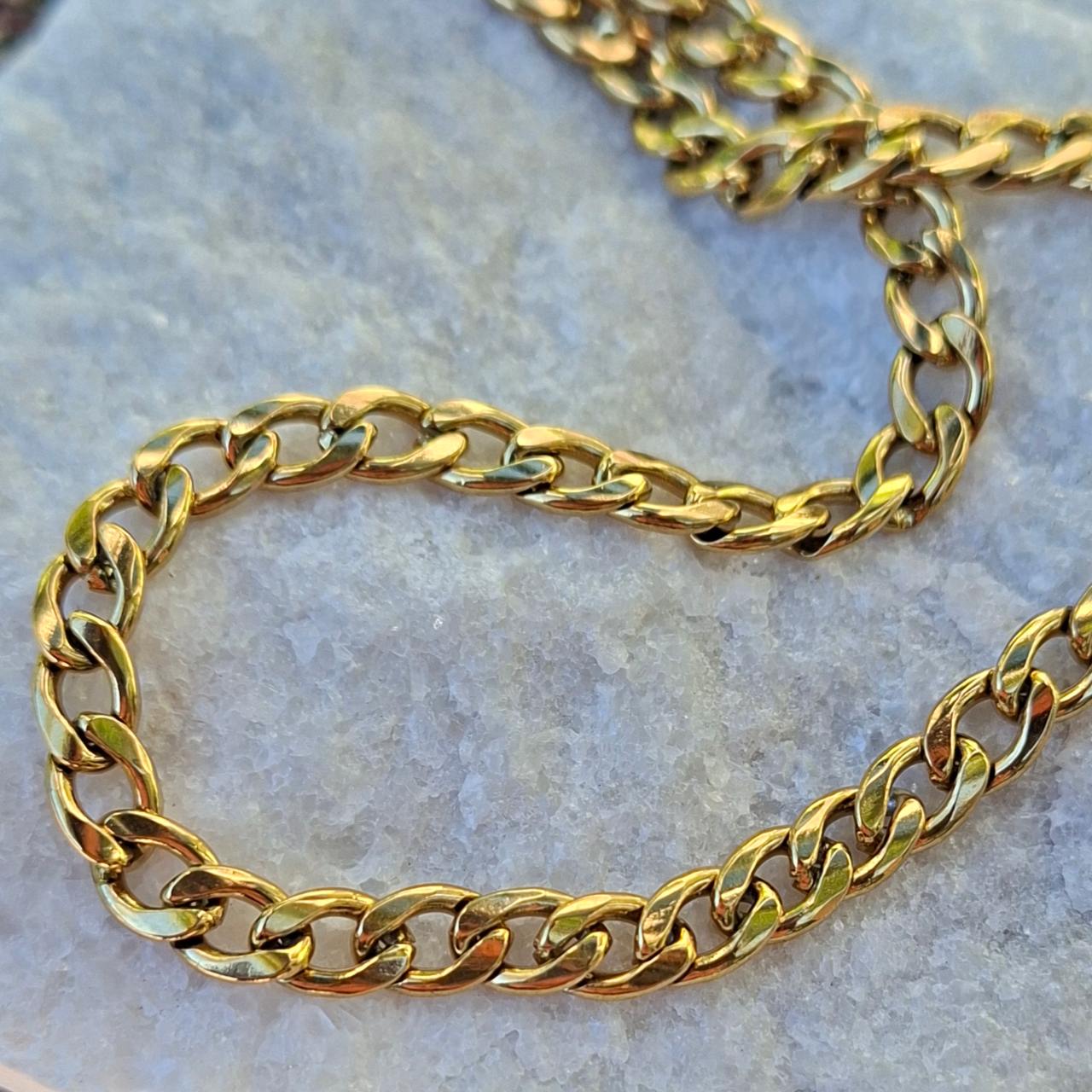 Curb Chain Gold SS