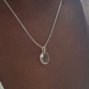 green amethyst set