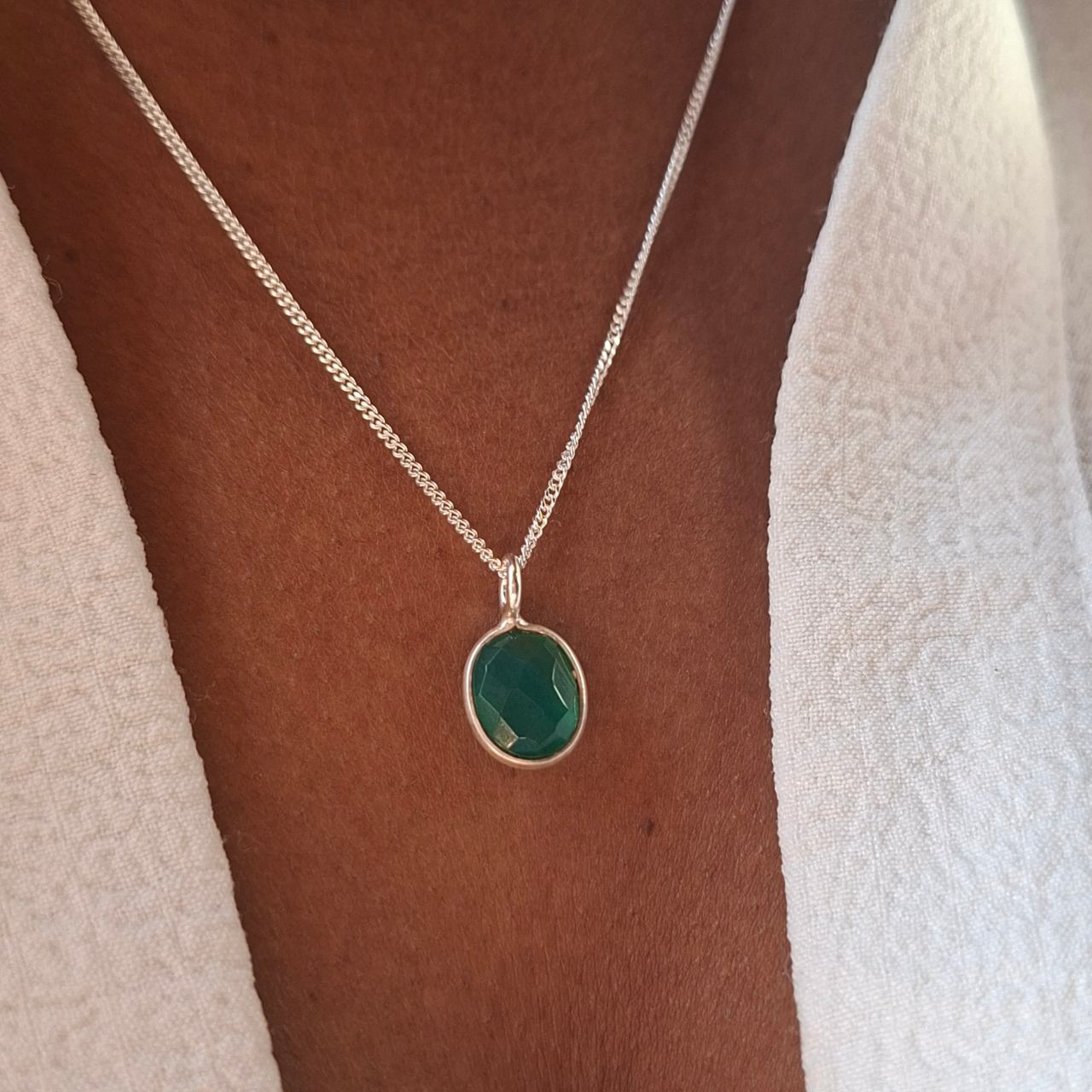 green onyx set