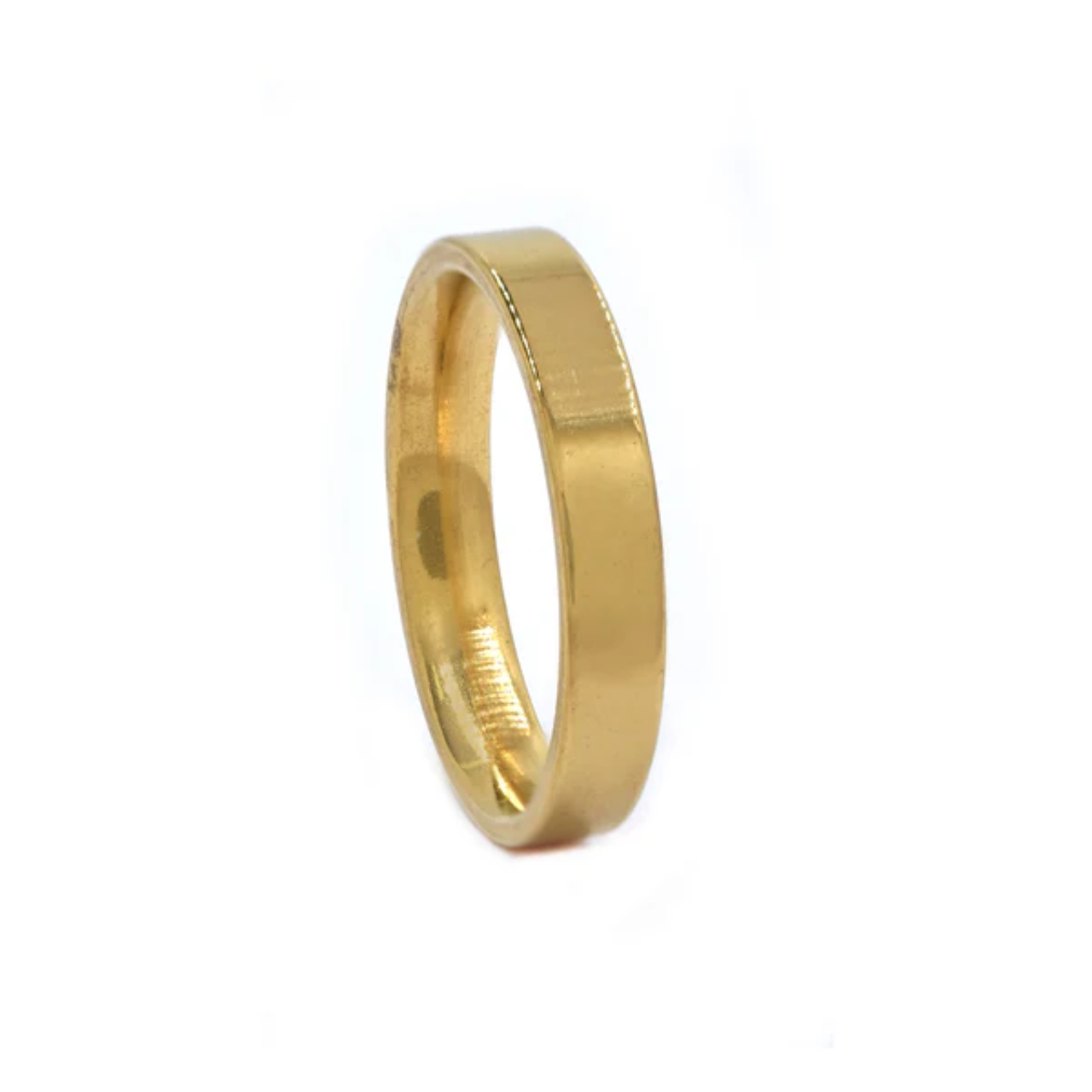 gold flat band ss