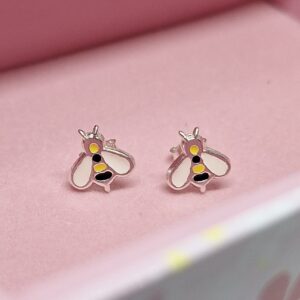 Bee Enamel Studs