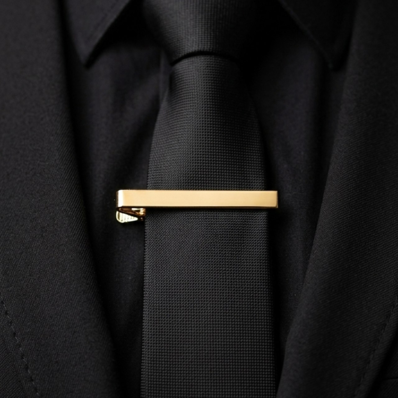 Gold Tie Pin Plain