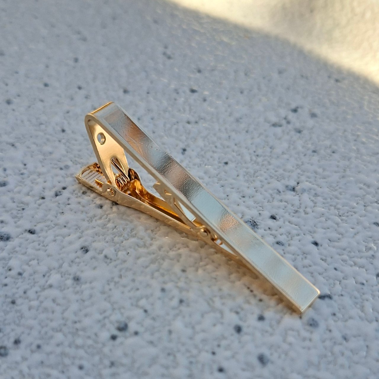 Gold Tie Pin Plain