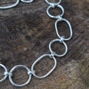 Oval Link Statement Chain