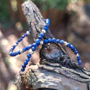 Fine Sodalite Bead Bracelet