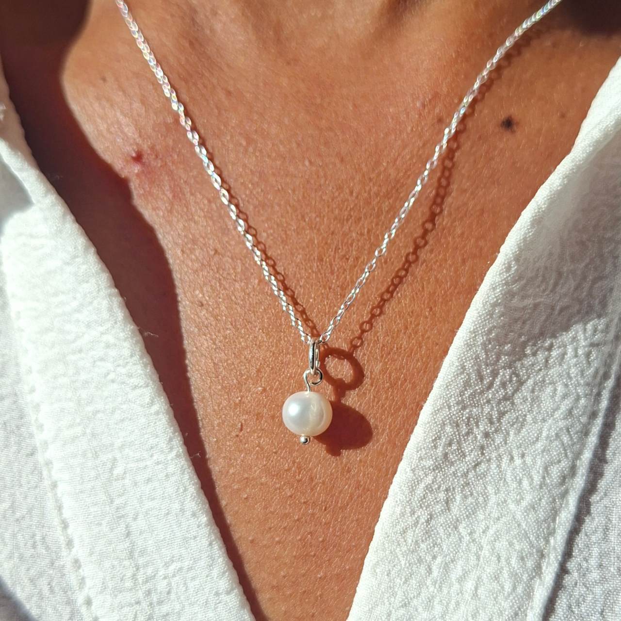 freshwater pearl set
