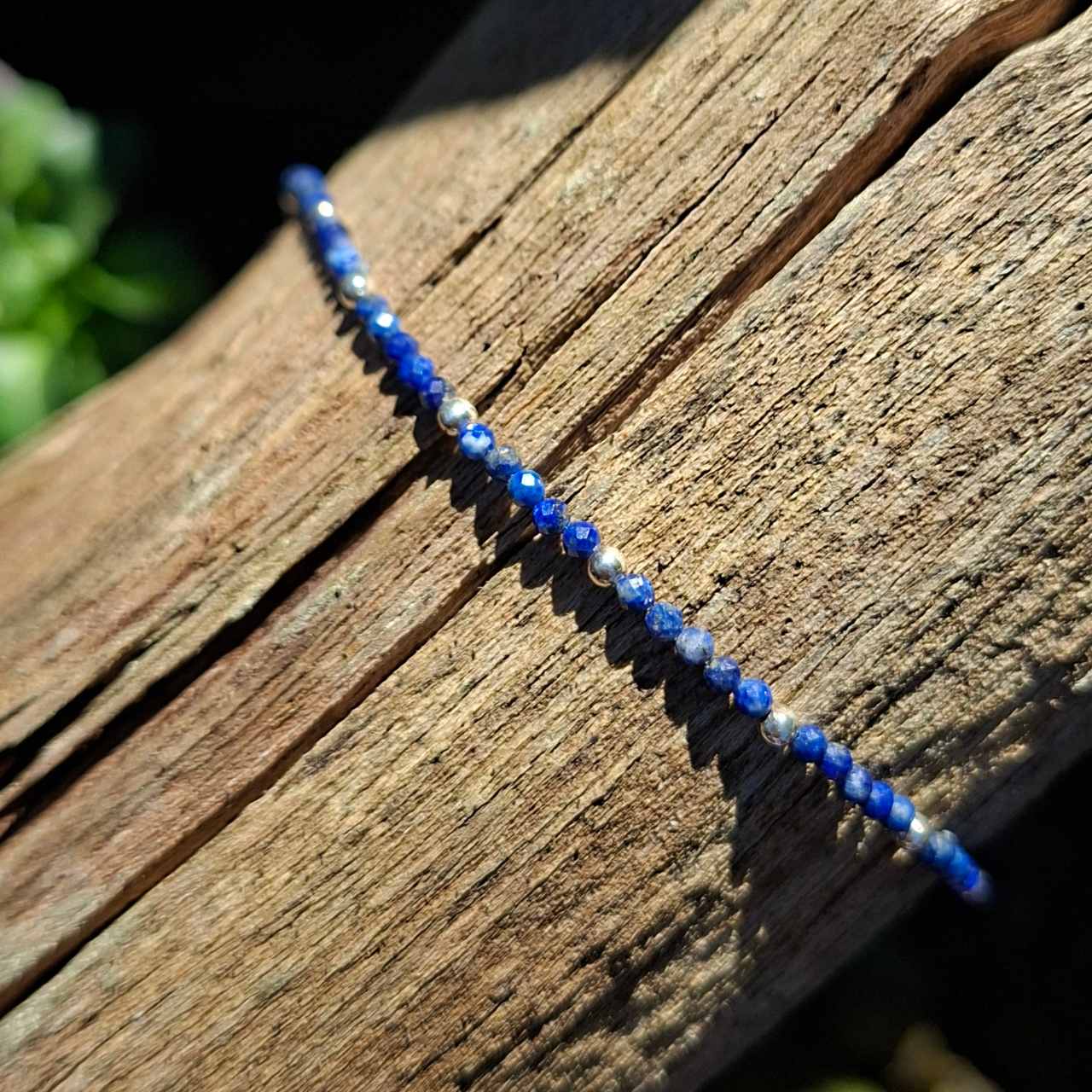 Fine Sodalite Bead Bracelet
