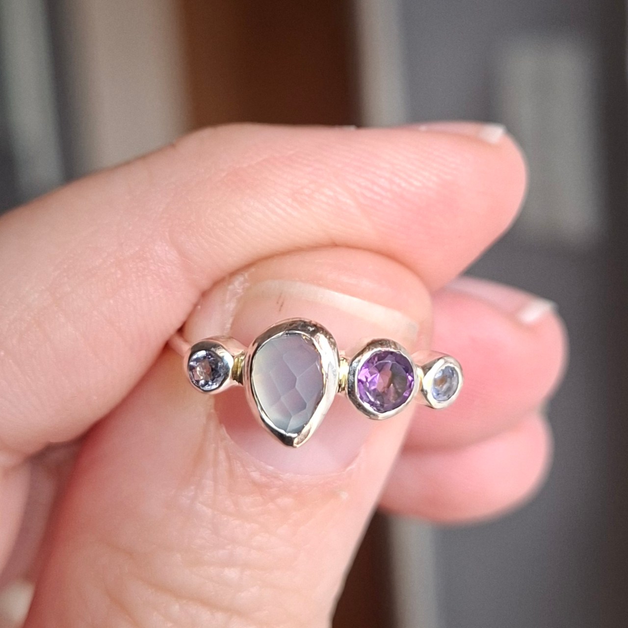 Mixed Gemstone Ring Ceres