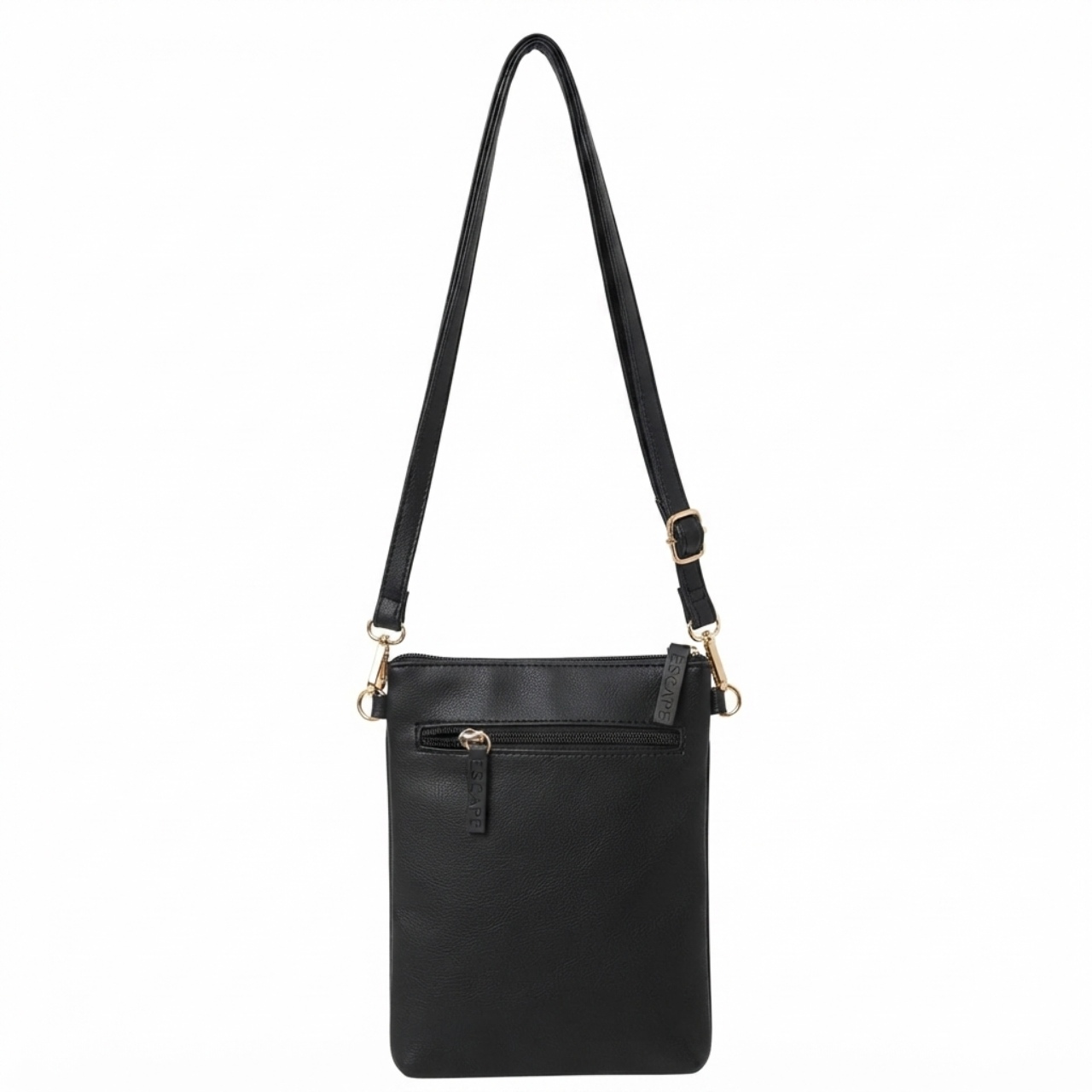 cross body mobile bag black
